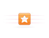 Moi   Button Orange   Star Image